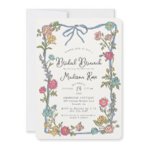 Festa de Jardim de Verão Bridal Floral Brilhante B