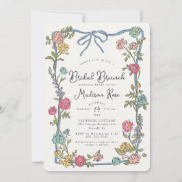Festa de Jardim de Verão Bridal Floral Brilhante B