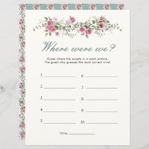 Festa De Jardim Onde Estávamos O Jogo De Chá de pa