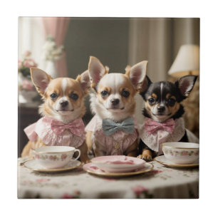 Festa de Menina e Bonita Chihuahua Tea