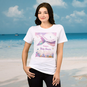 Festa de Menina Oceano Cauda de Sereia Pastel