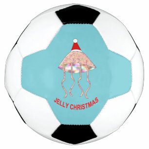 Festa de Natal - Bola de Futebol de medusa