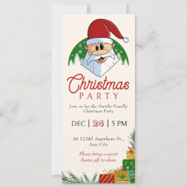 Festa de Natal Bonita Papais noeis Festivos Elegan