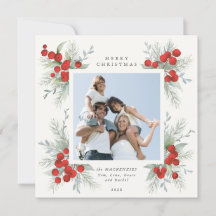 Festa de Natal dos Botânicos Red Berries