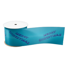 Festa de Natal Festiva Friso Personalizado Satin R