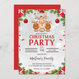 Festa de Natal para Convites de festas