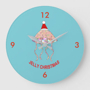 Festa de Natal - Relógio de Parede de de Jellyfis
