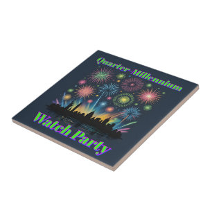 Festa de Observação de Fogos de Artifício de um Qu