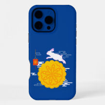 Festa de outono de médio Coelho da Lua Saltando