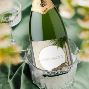 Festa de Palma Elegante de Padrões Animais do Leop