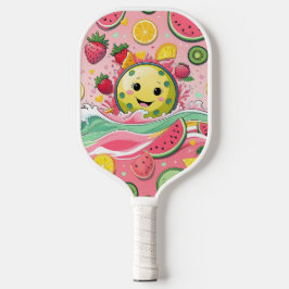 Festa de Pickleball de fruta - Kawaii Paddle Cute 