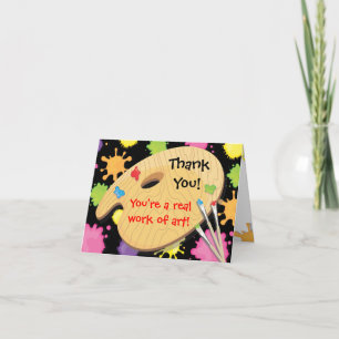 Festa de Pintura Obrigado Notas