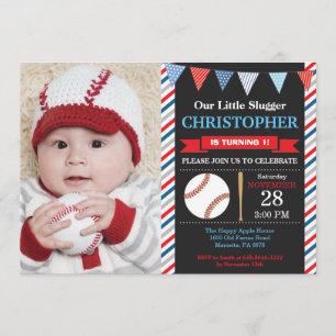 Festa de primeiro aniversario de Convite de Aniver