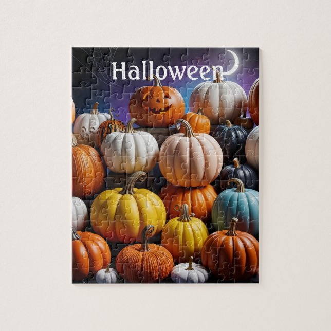 Festa de Quebra-cabeça do Halloween: Divertido dem (Vertical)