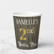 Festa de segundo aniversário — Óculos Dourados e Ó