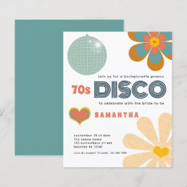 Festa de solteira de Disco 70s Retroativa do Orçam