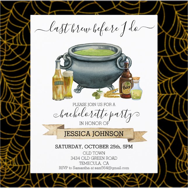 Festa de solteira de Halloween Breve outono (Criador carregado)