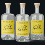 Festa de solteira Engraçado e Chic<br><div class="desc">Esta Engraçada e Chic Festa de solteira Liquor Bottle Label é uma adição de excelente para uma noite de meninas, em homenagem à futura noiva. Você tem certeza de que vai dar algumas risadas e eles fazem um favor a um excelente. Altere o tipo de licor e as cores se...</div>