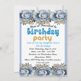 Festa de vamos: Convite para Crianças no Aniversár