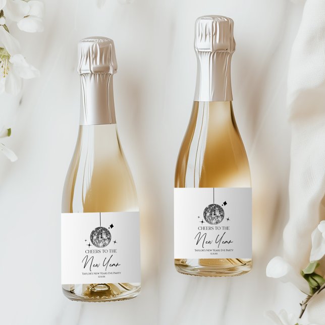 Festa de Véspera de ano novo da Silver Disco Ball (Criador carregado)