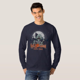 Festa de Zumbi do Halloween | Camisa Masculina de