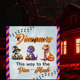 Festa Dino-Mash do Dinossaur do Halloween