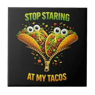 Festa Divertida de Tacos Pare de Olhar para Meus T