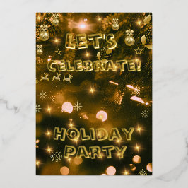 Festa Festiva Fora Preta e Dourada