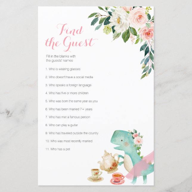 Festa Floral do Tea Dinosaur Encontre o jogo de co (Frente)