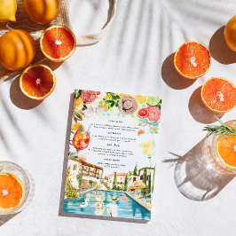 Festa Italiana na Piscina Toscana | Menu Spritz