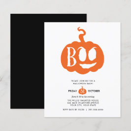 Festa Minimalista de Halloween BOO no Orçamento