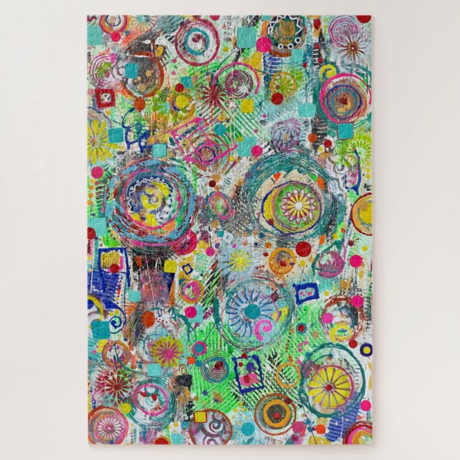 Festa numa caixa 20 x 30 Quebra-cabeça (Vertical)