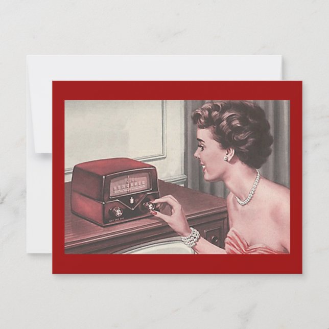 Festa Retrô Voltando no Tempo e na Música Convite (Frente)