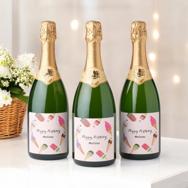 Festa Rosa-de-Verão sorvete (Criador carregado)