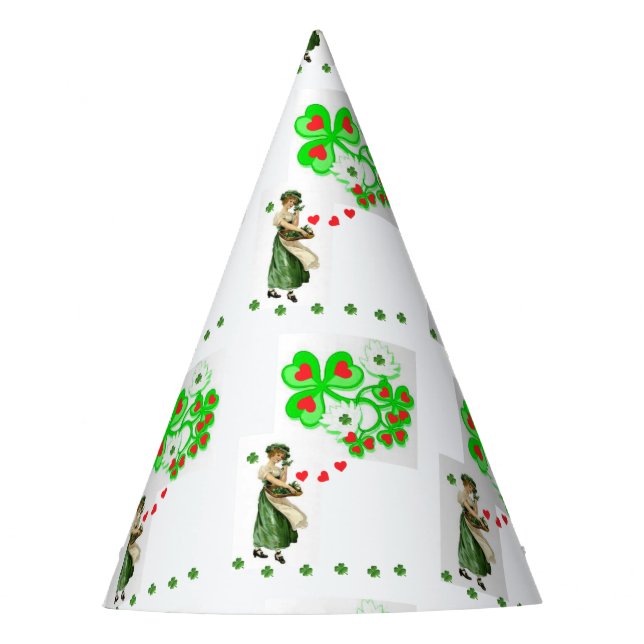 Festa Rua, chapéu de papel do dia de Patrick (Frente)