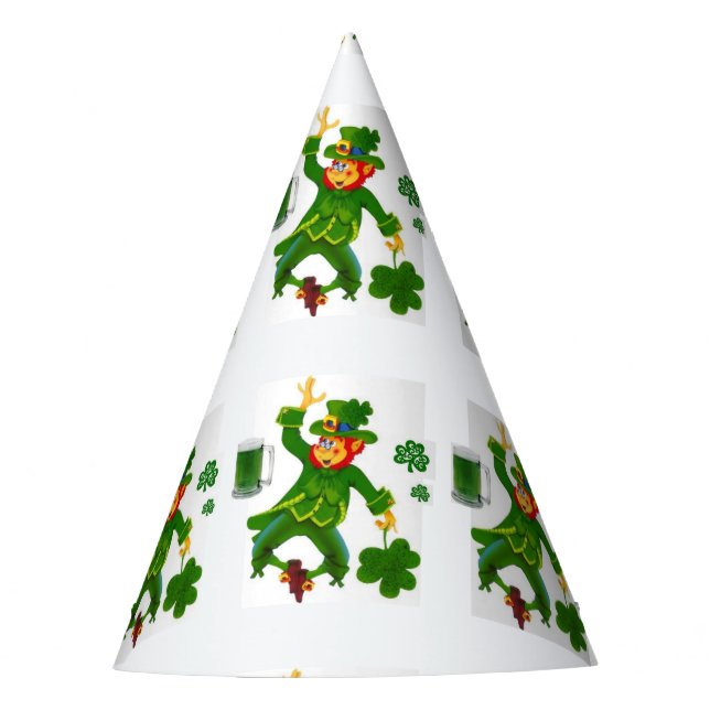 Festa Rua, chapéu de papel do dia de Patrick (Frente)