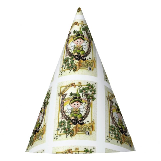 Festa Rua, chapéu de papel do dia de Patrick (Frente)