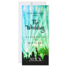 Festival Brilhante Luz Verde Casamento Divertido