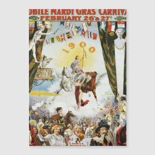 Festival do Carnaval de Mardi Gras Vintage