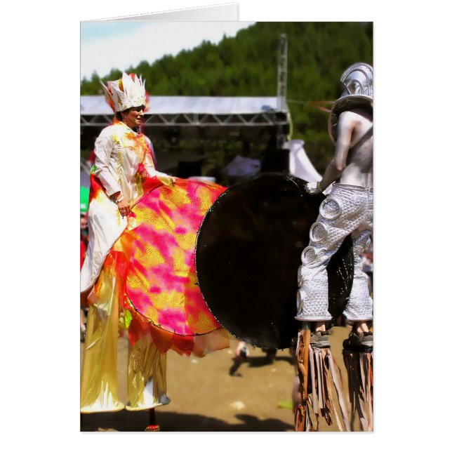 Festival Soulclipse: Cartão de Artistas (Frente)