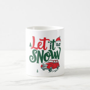 Festivas canecas de Natal para o Natal