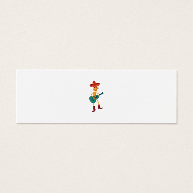 Festive Skeleton Guitar Player (Frente)