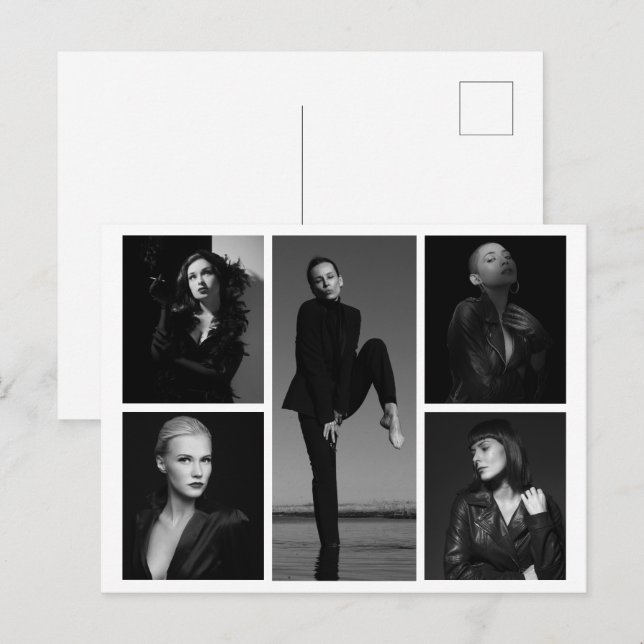 Festividades 5 Cartão postal de saudação editável (Frente/Verso)