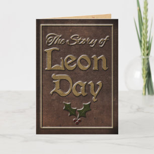 Festividades A história do cartão de saudação Leon Day