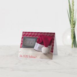 Festividades Acredita no cartão de Natal?