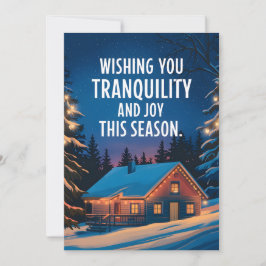 Festividades Alegria A Temporada - Cartão de Natal