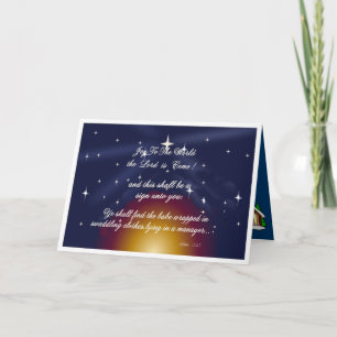 Festividades Alegria ao cartão de Natal do mundo