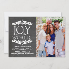 Festividades Alegria Moderna De Chalkboard Ao Cartão com fotos 