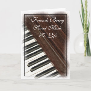 Festividades Amigos Trazem Cartão de Música
