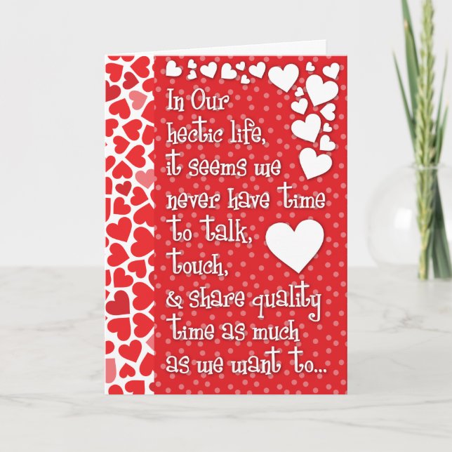 Festividades Amor ao meu Cartão de Dia de os namorados da Vida (Frente)